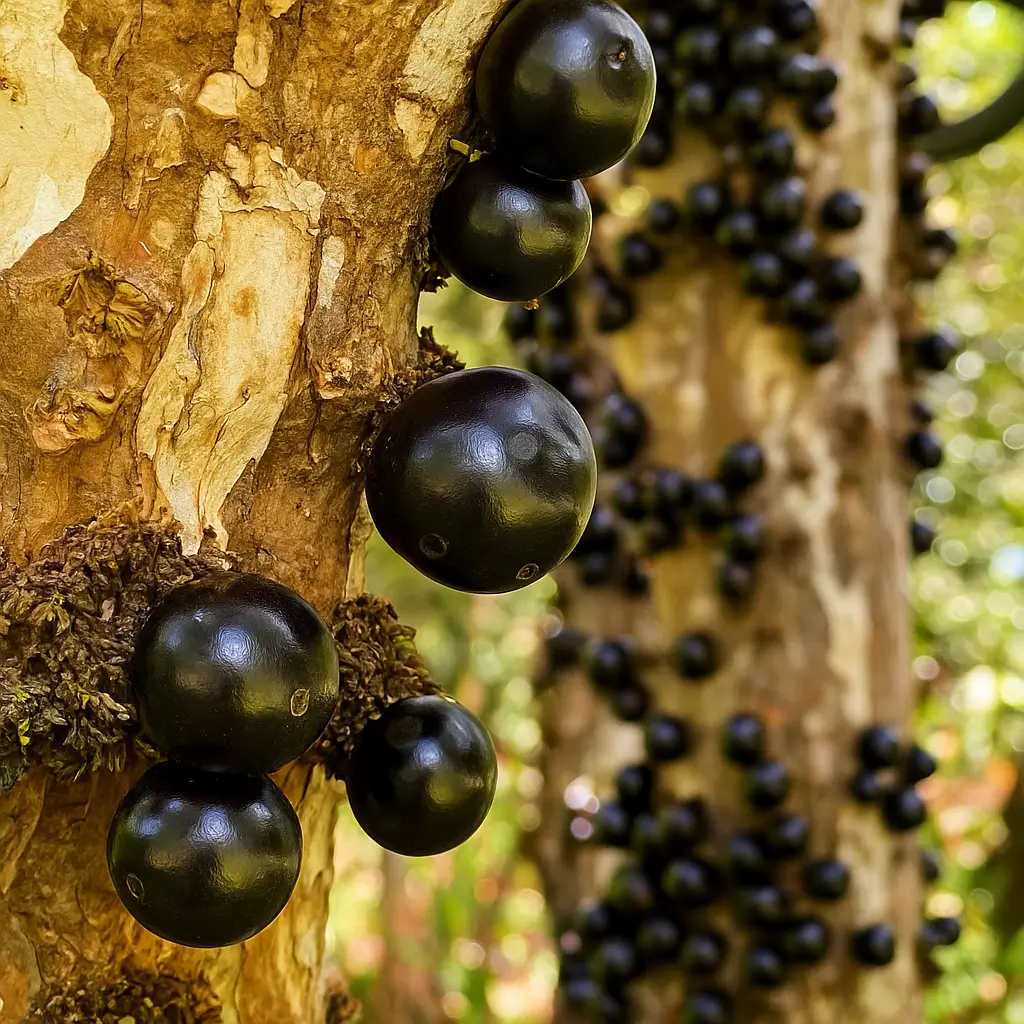 Jaboticaba fruit on tree – rich in antioxidants for prostate support